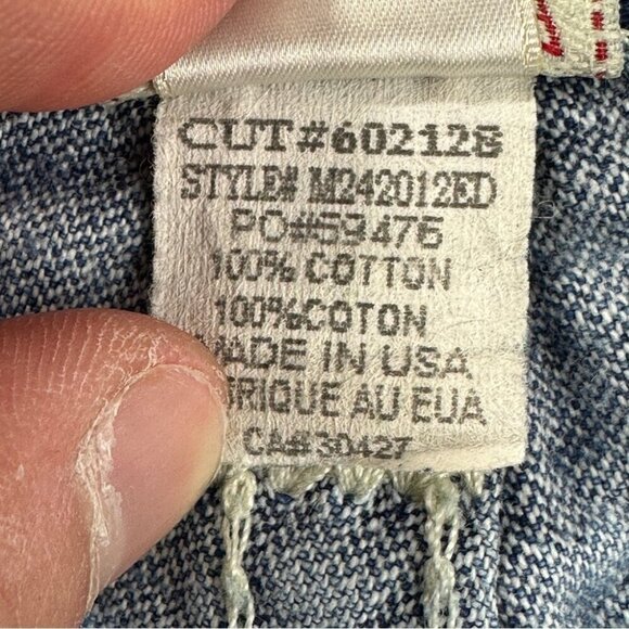 Vintage True Religion Made in USA Men's Size 32x27 Billy Big T Distressed Jeans - Picture 11 of 13